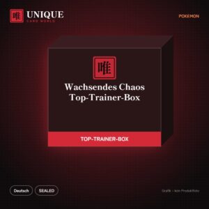 Pokémon Wachsendes Chaos Top-Trainer-Box – Deutsch – Produktgrafik
