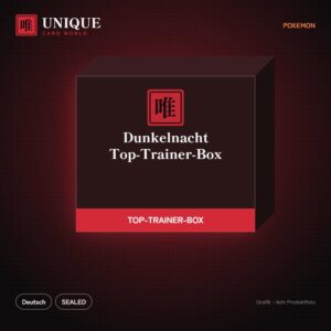 Pokémon Dunkelnacht Top-Trainer-Box – Deutsch – Produktgrafik