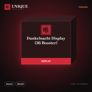 Pokémon Dunkelnacht Display (36 Booster) – Deutsch – Produktgrafik