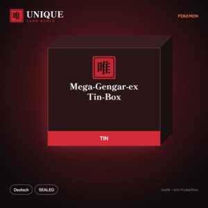 Pokémon Mega-Gengar-ex Tin-Box – Deutsch – Produktgrafik
