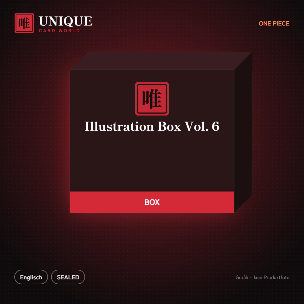 One Piece Illustration Box Vol. 6 – Englisch – Produktgrafik