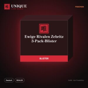 Pokémon Ewige Rivalen Zebritz 3-Pack-Blister – Deutsch – Produktgrafik