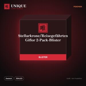 Pokémon Stellarkrone/Reisegefährten Giflor 2-Pack-Blister – Deutsch – Produktgrafik