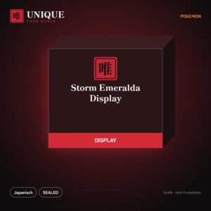 Pokémon Storm Emeralda Display – Japanisch – Produktgrafik