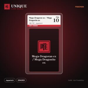 PSA 10 Mega-Dragoran ex / Mega Dragonite ex 246/193 – Japanisch – Produktgrafik